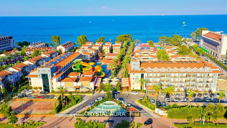 Crystal Aura Beach Resort Premium – 8 дни в Анталия - Турската ривиера Ви очаква с полет от Варна 2026