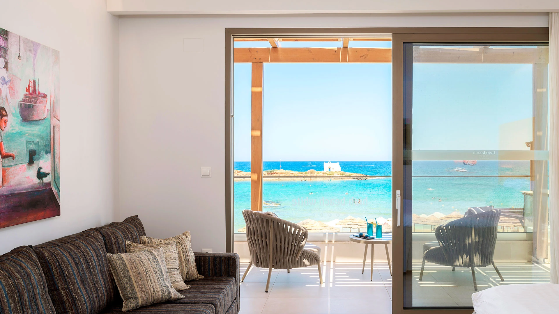 High Beach White The Villa Collection (Adult Only +16) Почивка на о-в Крит с полет от София – 52