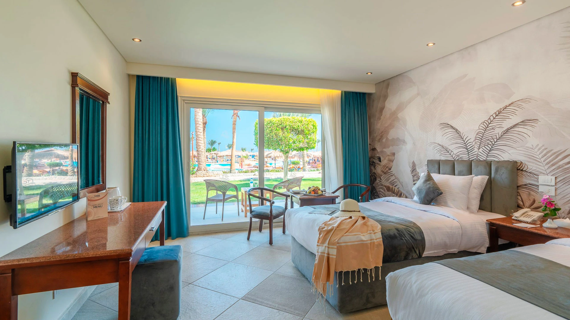 THE THREE CORNERS SEA BEACH RESORT Нова Година - Почивка в Хургада с чартър от София – 41